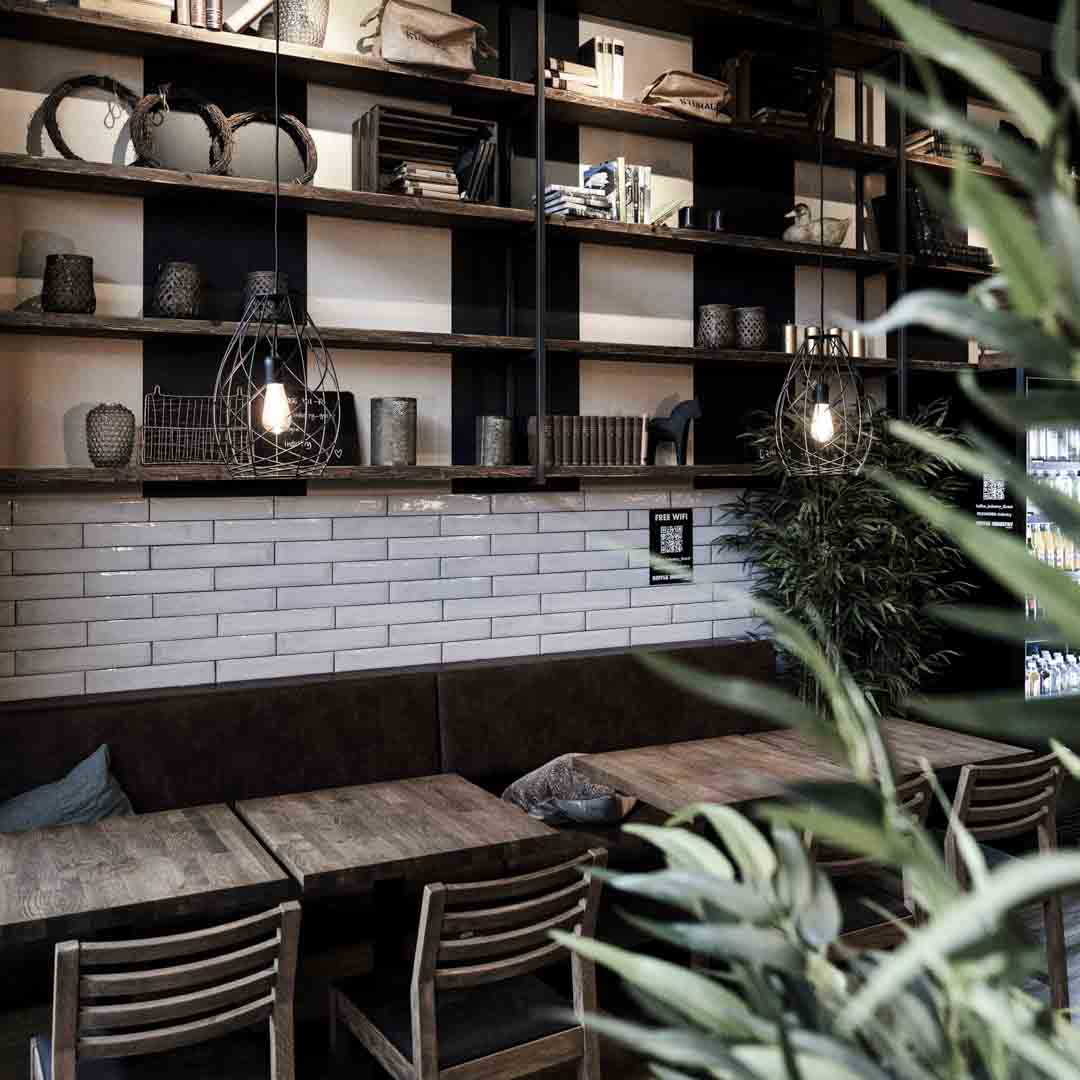 Coffee Industry Swedens stilfulde cafe på Nørrebro.